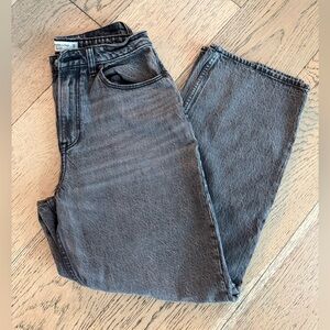 Abercrombie & Fitch Gray Curve Love Jeans “The Loose High Rise”